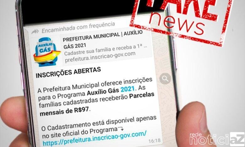 Prefeitura de Jundiaí alerta sobre fake news de auxílio gás