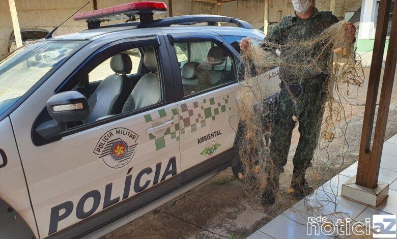 Homem pesca sem autorização e é multado pela Ambiental