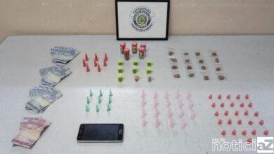 Homem é preso em flagrante com drogas