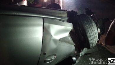 Uma pessoa fica ferida em engavetamento na Tancredo Neves