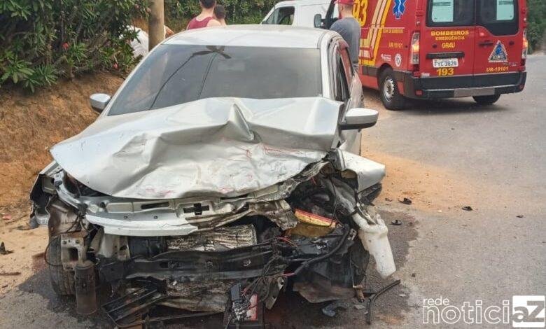 Quatro pessoas ficam feridas em acidente em Itupeva