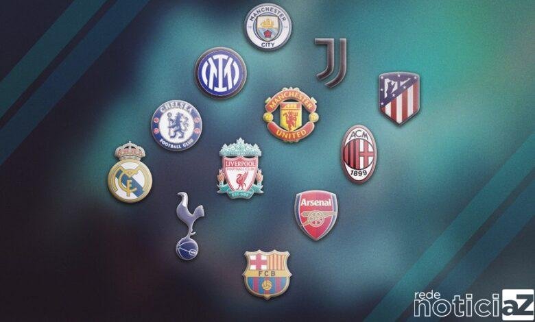 Clubes criam a Superliga Europeia e provocam reação mundial