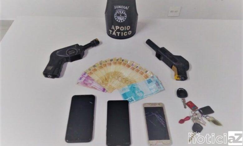 Trio responsável por roubos em Jundiaí é preso