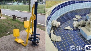 Vandalismo em espaços públicos de Várzea Paulista preocupam autoridades