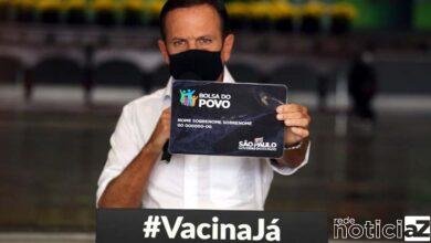 Governador de SP anuncia 'Bolsa do Povo' e vacina contra Covid-19