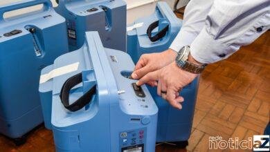 Concentradores de oxigênio são recebidos em Jundiaí