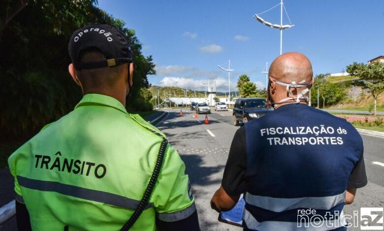 Operação integrada fiscaliza transportadores em Jundiaí