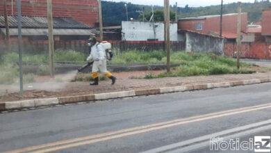 Itupeva passa por grande desinfecção na Região Central