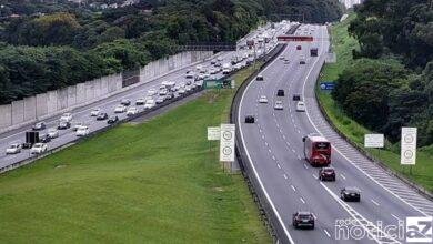 Condições de tráfego no Sistema Anhanguera-Bandeirantes