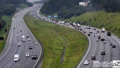 Condições de tráfego no Sistema Anhanguera-Bandeirantes