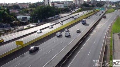 Condições de tráfego no Sistema Anhanguera-Bandeirantes