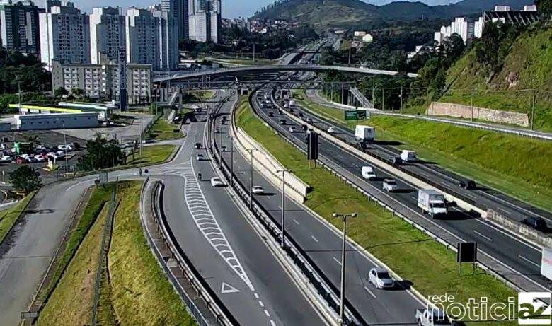 Condições de tráfego no Sistema Anhanguera-Bandeirantes