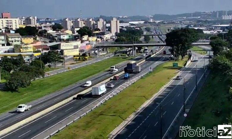 Condições de tráfego no Sistema Anhanguera-Bandeirantes