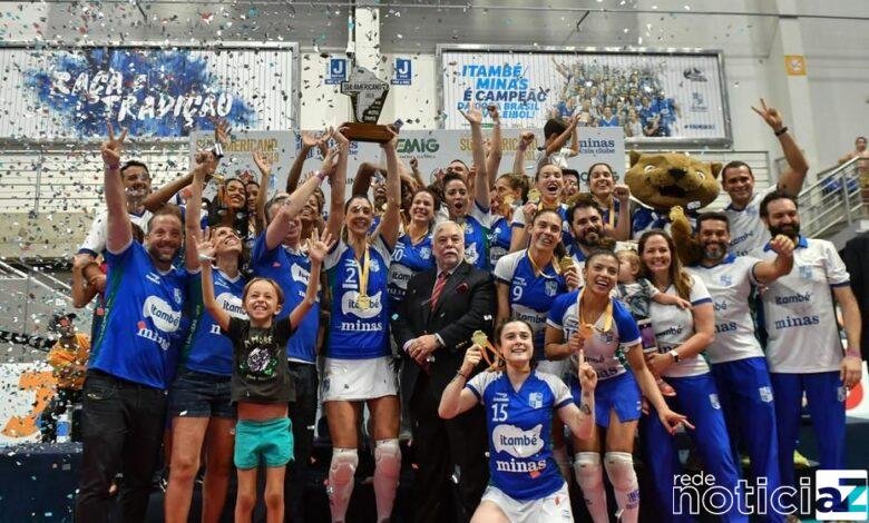 Em jogo emocionante o Minas é campeão da Superliga