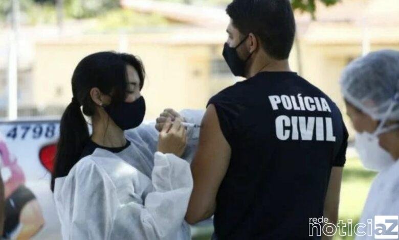 Jundiaí começa a vacina em profissionais da segurança pública