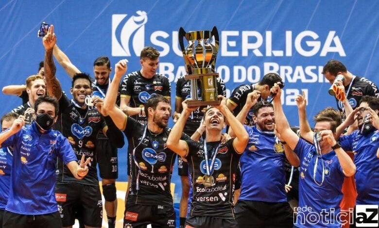 Taubaté conquista o bi da Superliga Masculina de Vôlei