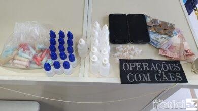 Canil da GM apreende grande quantia de drogas em Jundiaí