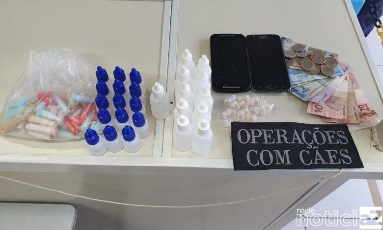 Canil da GM apreende grande quantia de drogas em Jundiaí
