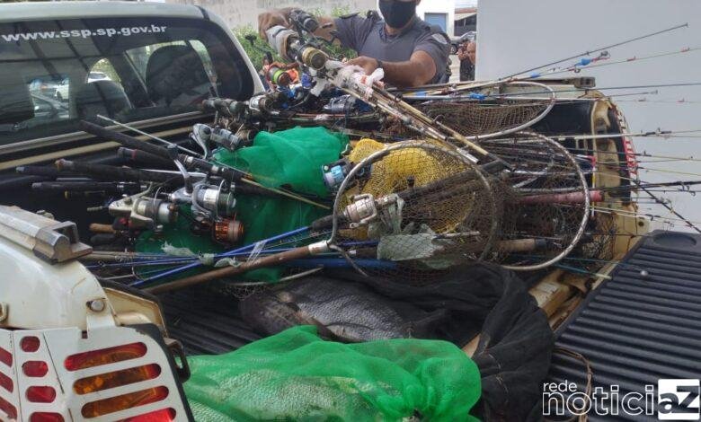 Mais de 40 pessoas são presas durante pescaria