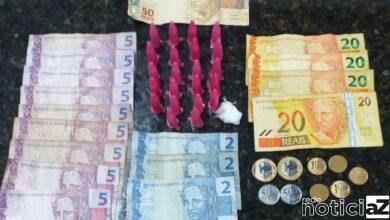 A Guarda de Jarinu prendeu uma mulher no bairro Nova Trieste. Ela tinha uma sacola com drogas debaixo da blusa. Os GMs seguiam pela Av Dante