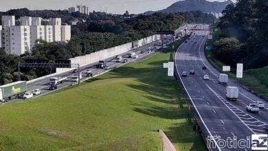 Condições de tráfego no Sistema Anhanguera-Bandeirantes