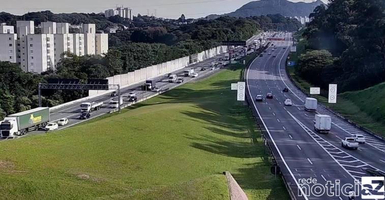 Condições de tráfego no Sistema Anhanguera-Bandeirantes