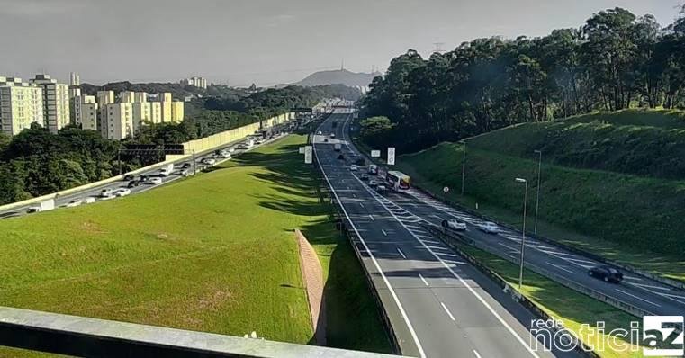 Condições de tráfego no Sistema Anhanguera-Bandeirantes