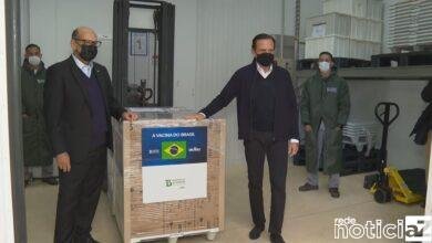 Mais de 1,1 milhão de doses da CoronaVac são entregues ao Ministério da Saúde