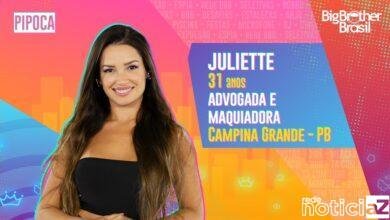 Juliette é a grande campeã do BBB21. Na final desta terça-feira (4), ela concorria ao prêmio de R$ 1,5 milhão com Camilla de Lucas e Fiuk, e recebeu 90,15% dos