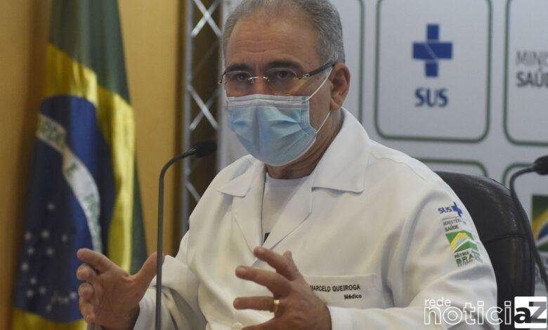Marcelo Queiroga, anunciou o envio de 600 mil testes rápidos para identificar possíveis casos da variante indiana de covid-19 no Maranhão.