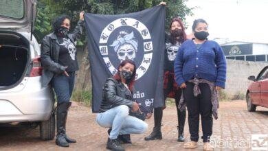 Mulher na moto, competência e solidariedade