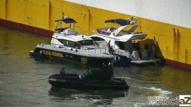 Quase 100 Kg de cocaína são encontrados em casco de navio