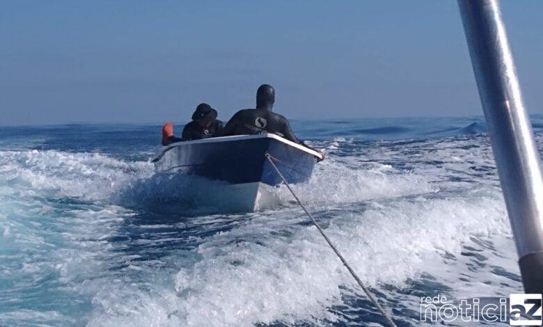 Pega-pega no mar de São Sebastião termina em prisões e multa de R$ 90 mil