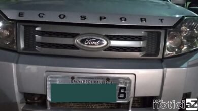 Mulher é presa após falsificar numeração de placa de veículo