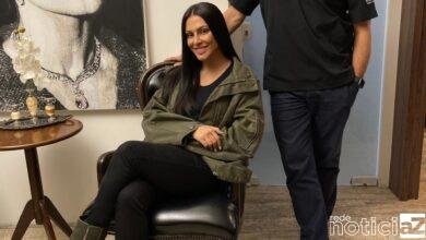 Cleo faz tratamento inovador para Melasma