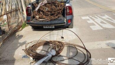 Furtos na linha férrea de Jundiaí continuam