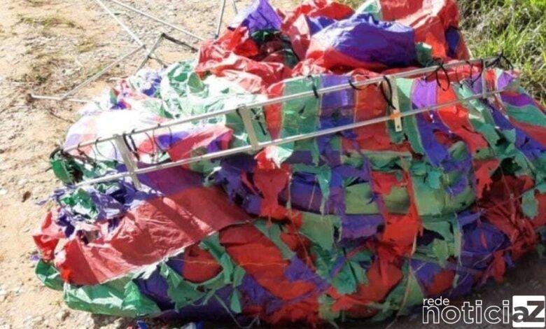 Quatro pessoas são presas por soltarem um balão em Jundiaí