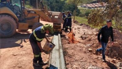 Rua de Campo Limpo Paulista tem obras retomadas