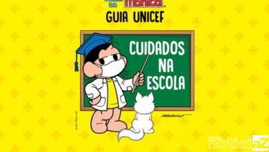 A Turma da Mônica é a estrela de guia lançado(22) com orientações para a prevenção do novo coronavírus na volta às aulas. A cartilha Cuidados na Escola