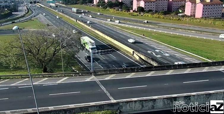 Condições de tráfego no Sistema Anhanguera-Bandeirantes