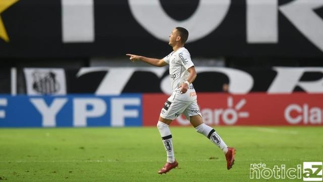 Com golaço de Marcos Guilherme, Santos avança na Copa do Brasil