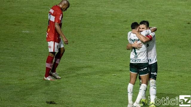 Palmeiras vence o CRB e sai na frente da disputa pela Copa do Brasil