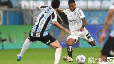 Brasileirão: Santos arranca empate contra o Grêmio em Porto Alegre