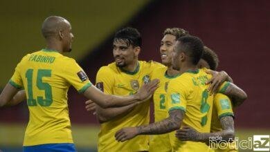O Brasil disparou na liderança das Eliminatórias da Copa do Mundo de 2022, no Catar. Nesta sexta-feira (4), a seleção canarinho derrubou a forte marcação