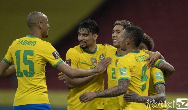 O Brasil disparou na liderança das Eliminatórias da Copa do Mundo de 2022, no Catar. Nesta sexta-feira (4), a seleção canarinho derrubou a forte marcação