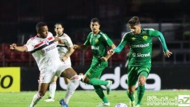 São Paulo tropeça contra o Cuiabá e segue sem vencer no Brasileirão