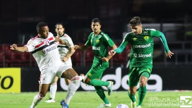 São Paulo tropeça contra o Cuiabá e segue sem vencer no Brasileirão