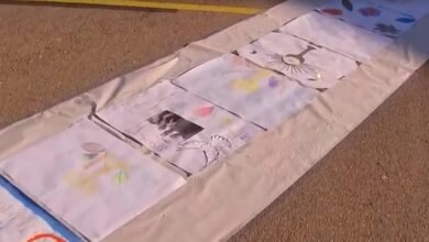 Mesmo assim uma paróquia de Jundiaí deu um jeito para manter a tradição. Cartazes foram utilizados.