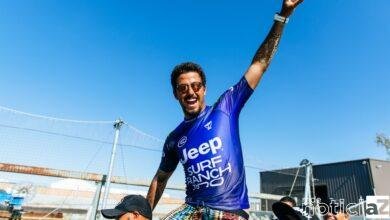 Mundial de Surf: Filipe Toledo leva a etapa de Surf Ranch