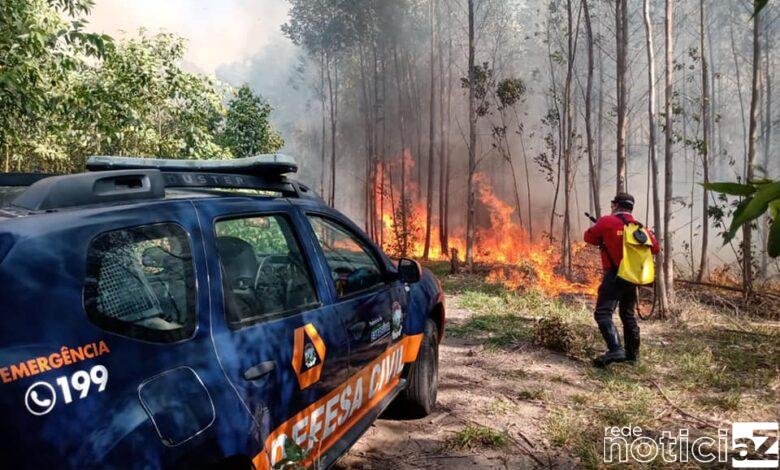 Fogo toma conta de fazenda de Cabreúva há 3 dias